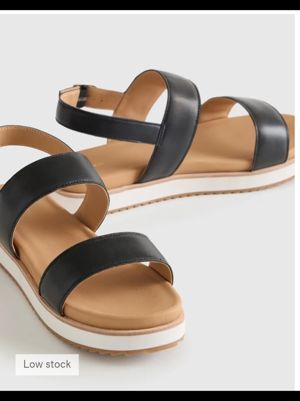 Quince Italian Leather Platform Sandal